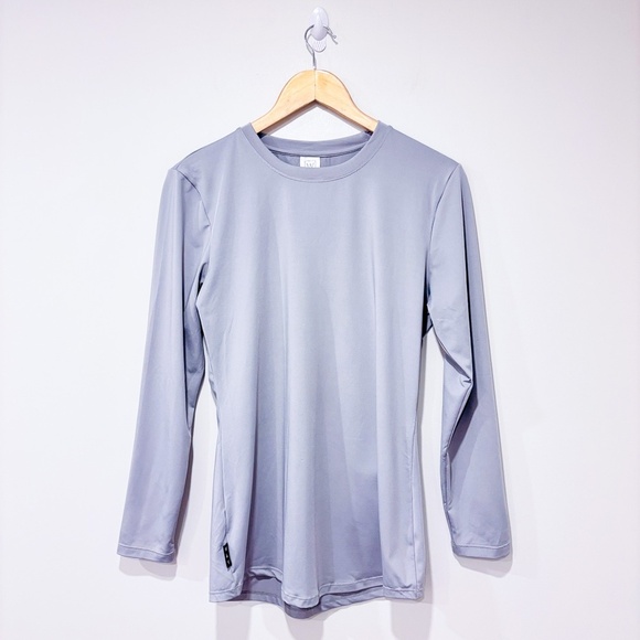 WILL & YOU Women’s Grey Long Sleeve Performance Tee | Small * - Picture 1 of 8
